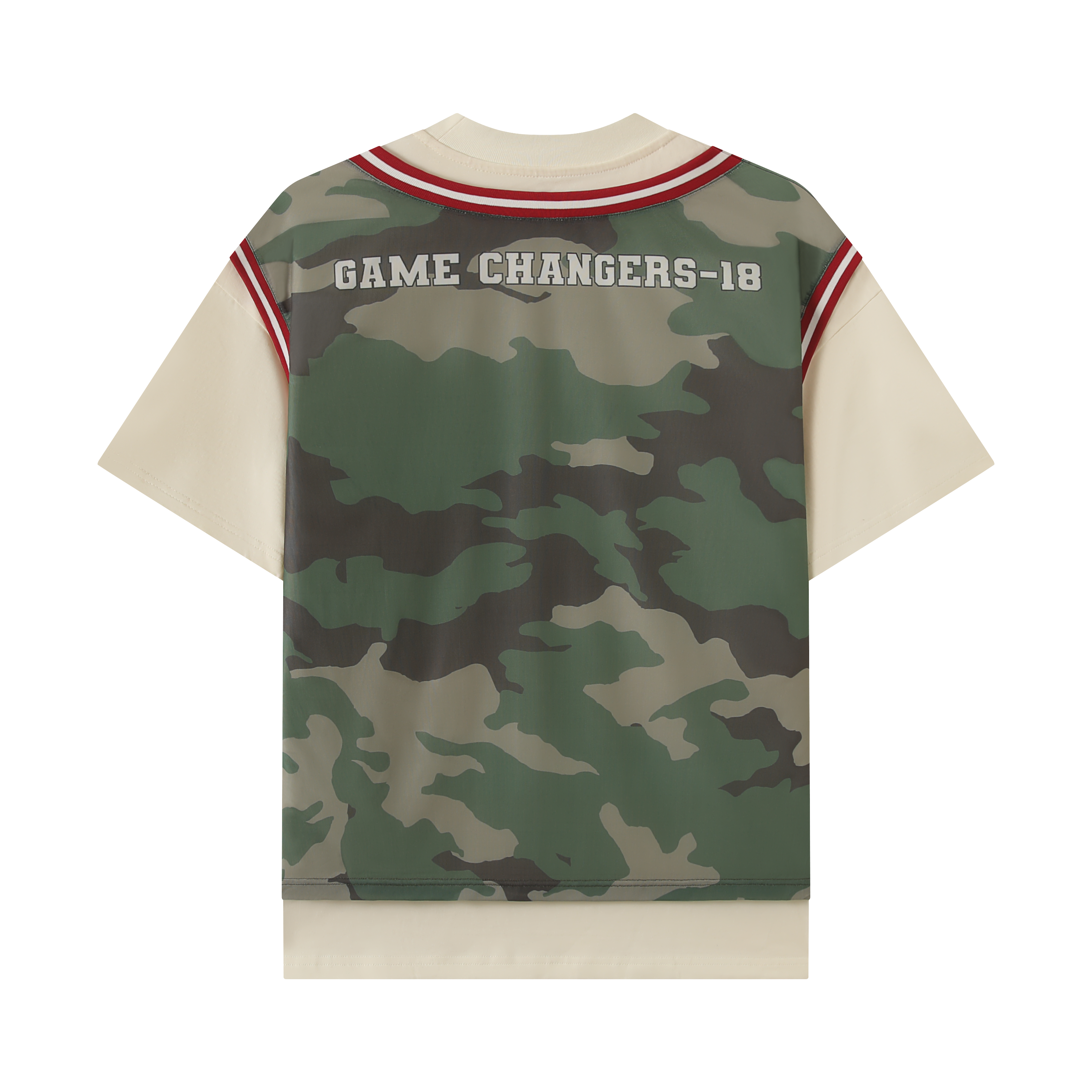 ALLSTAR LAYERED MESH T-SHIRT back