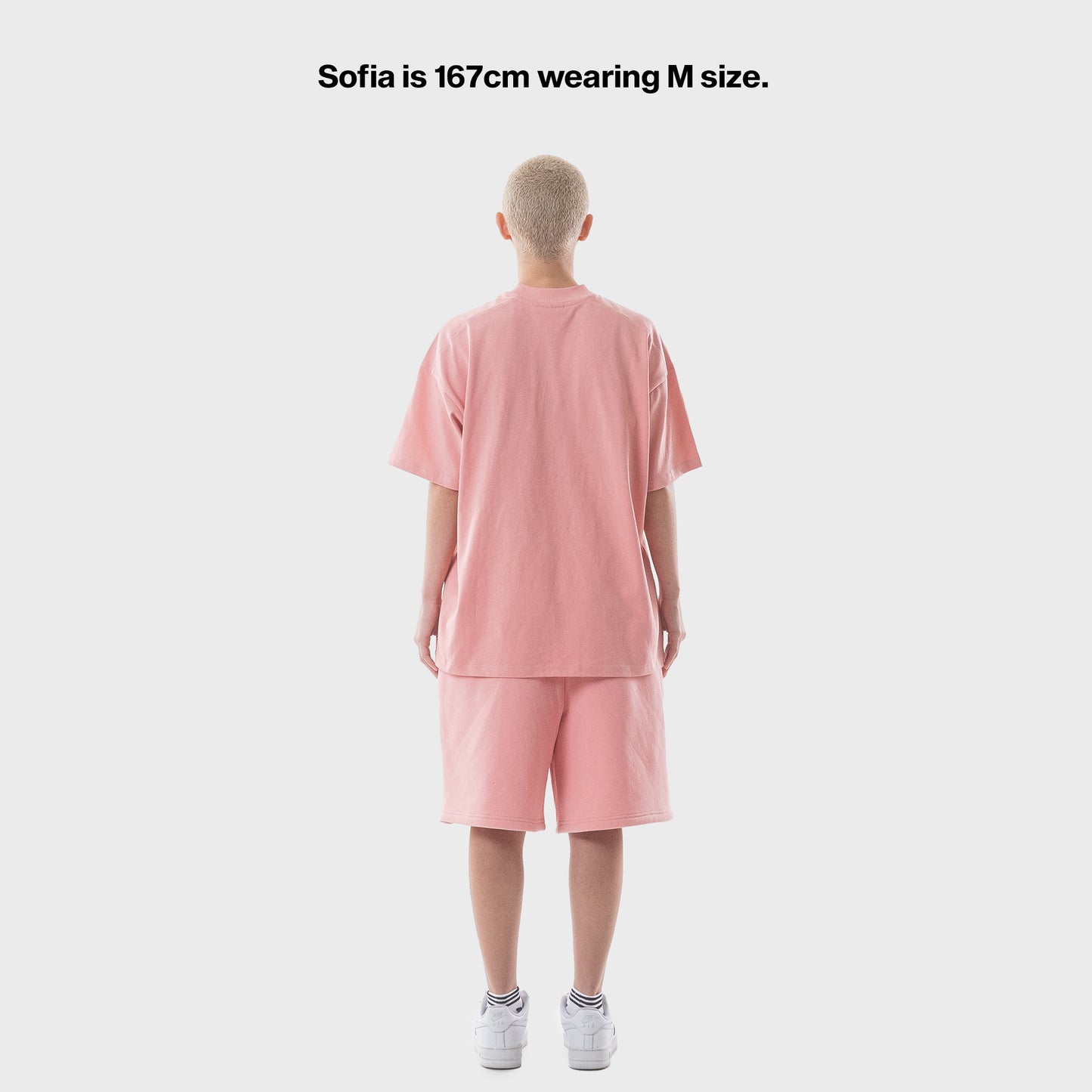 SALMON PINK SHORTS