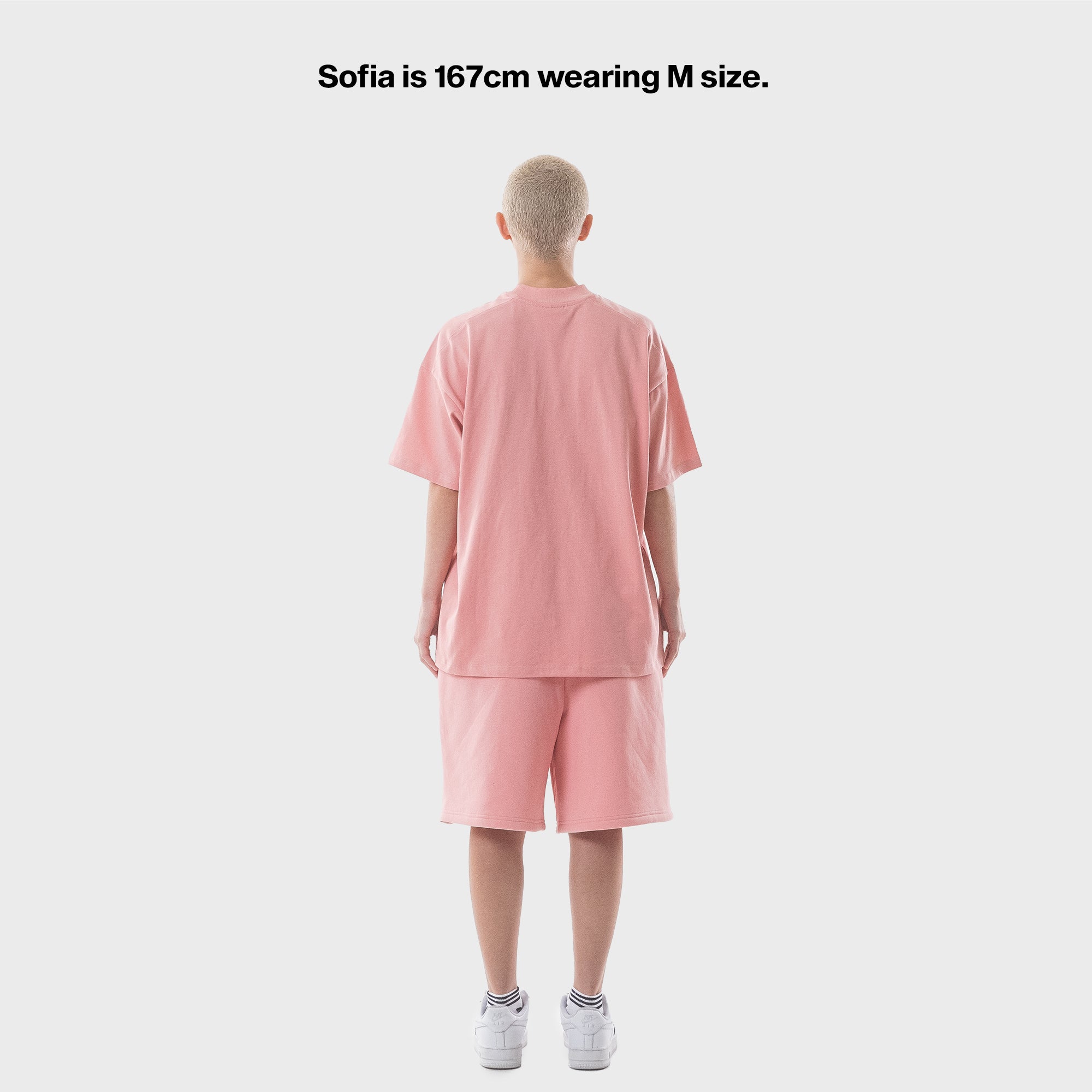 SALMON PINK SHORTS