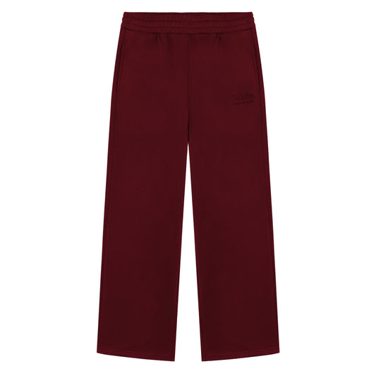 BURGUNDY CORE SWEATPANTS