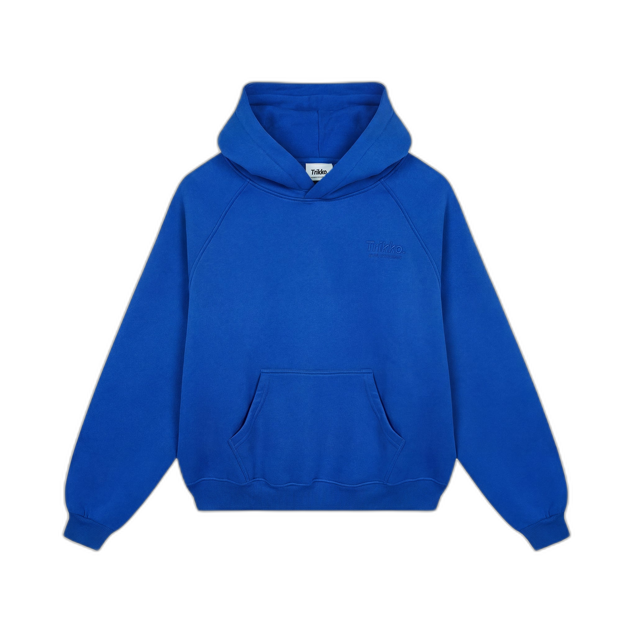 Cobalt Blue Core Hoodie (transparent bg)