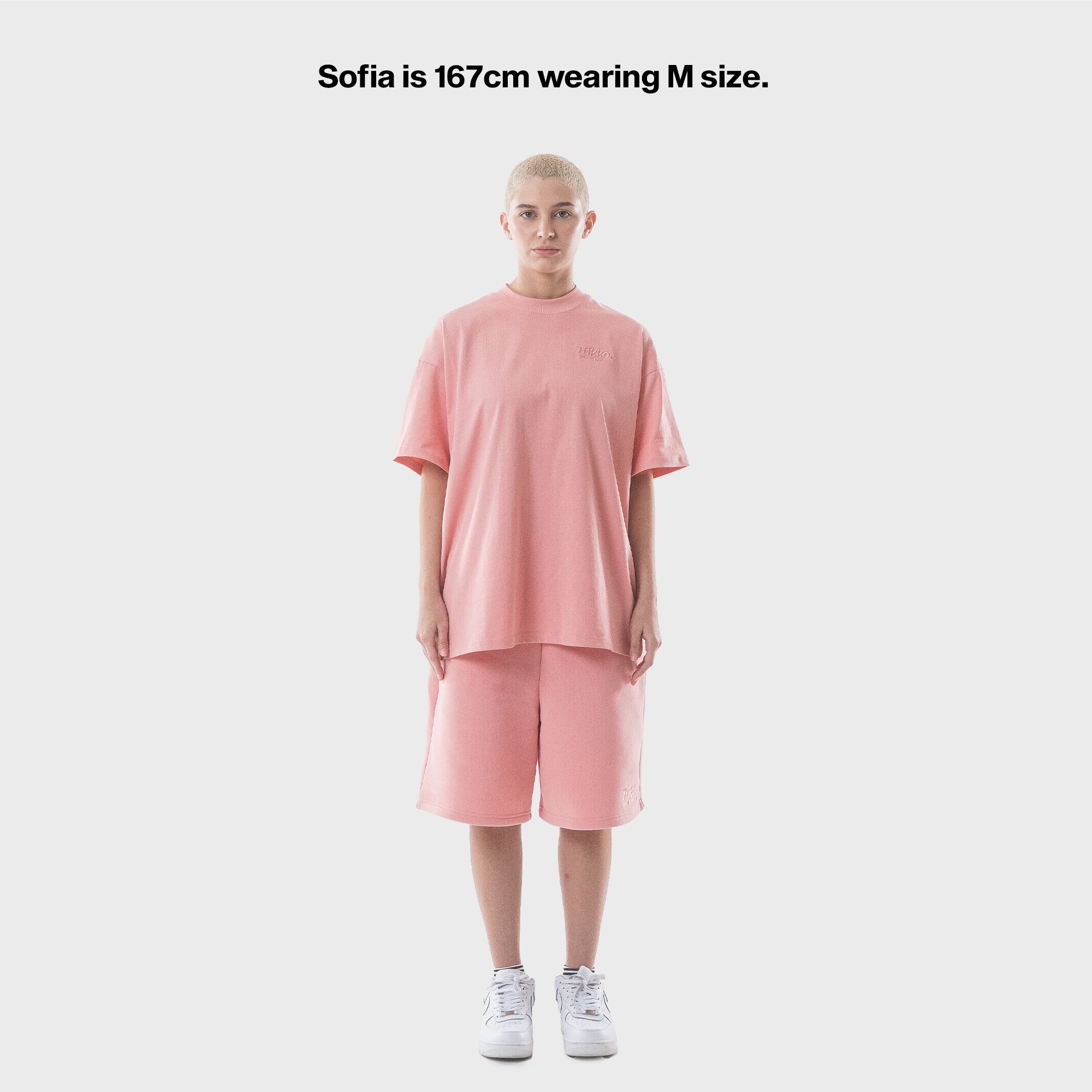 SALMON PINK SHORTS
