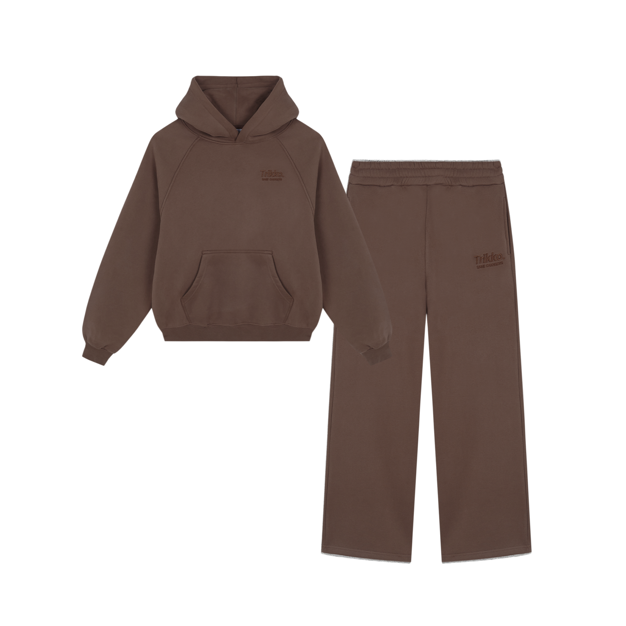 BROWN TRACKSUIT