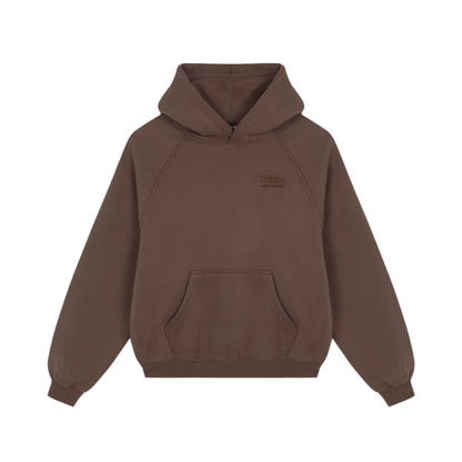 BROWN CORE HOODIE
