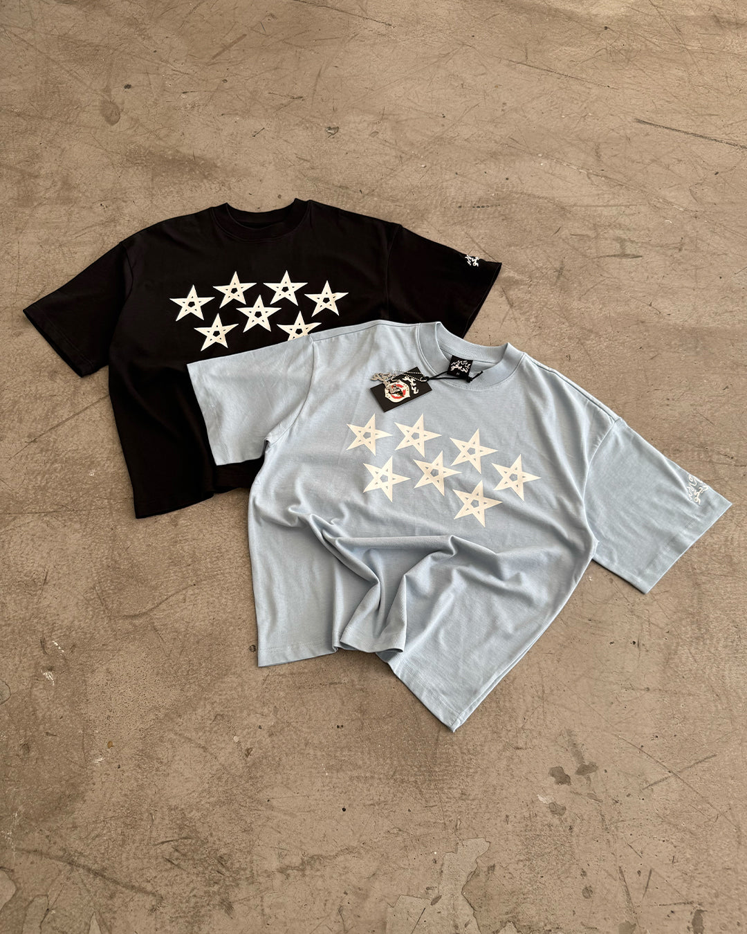 TRIKKO X GRIMEY BOXY TEE [BLACK]