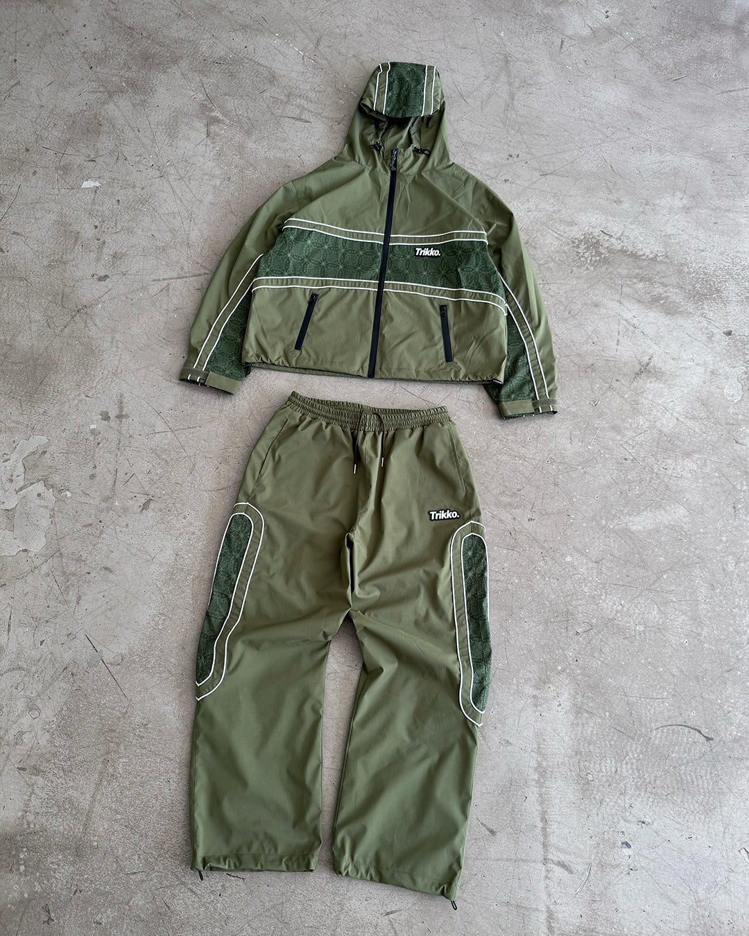 GREEN DOLOMITI WATERPROOF SHELL SET