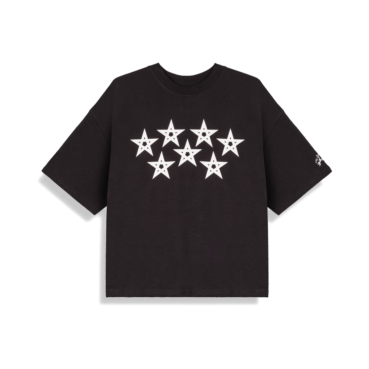TRIKKO X GRIMEY BOXY TEE [BLACK] 1